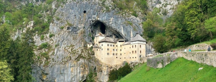 Predjama Castle, Slovenia. Predjamski dvorac, Slovenihja