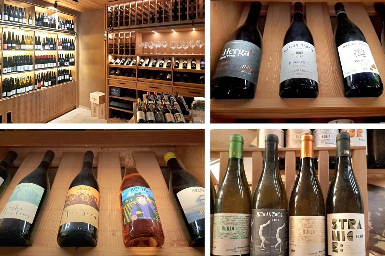 Wine room at the Vila Planinka, Jezersko