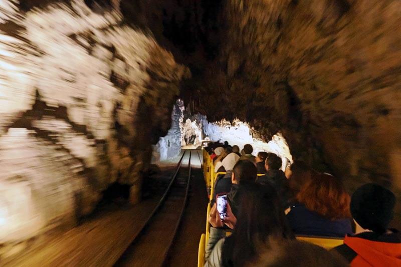 Cave train, Postojna cave, photo Nikola Zoko