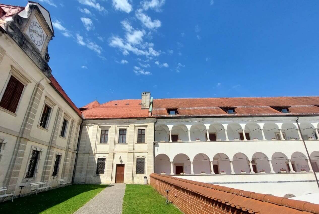 Terrace in the Brežice Castle