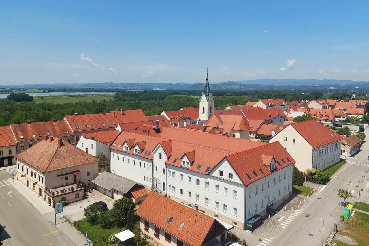 Brežice town centre