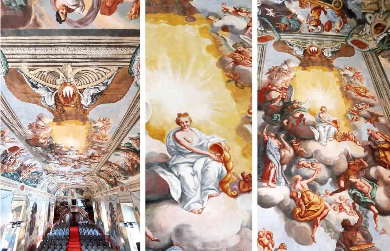 Goddess Fortuna fresco, Brežice Castle
