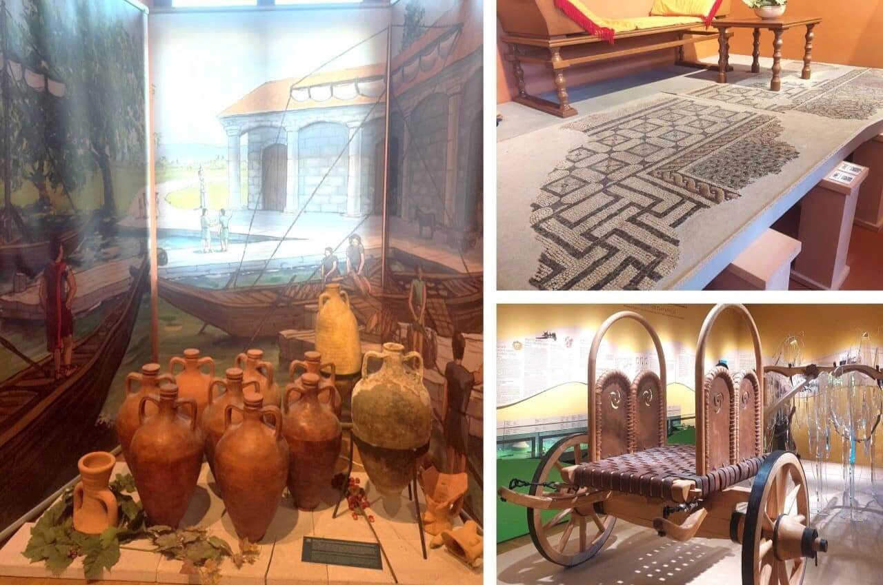 Roman and Celtic exhibits, Museum of Posavje, Brežice Castle