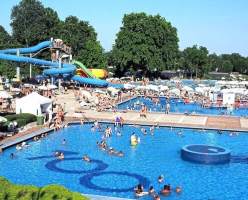 Slovenia, Terme Čatež, leto, foto Nikola Zoko