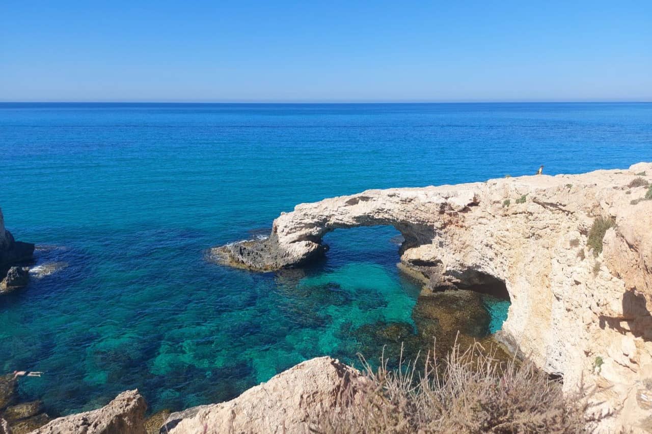 Cyprus, Love Bridge. Kipar, Most ljubavi