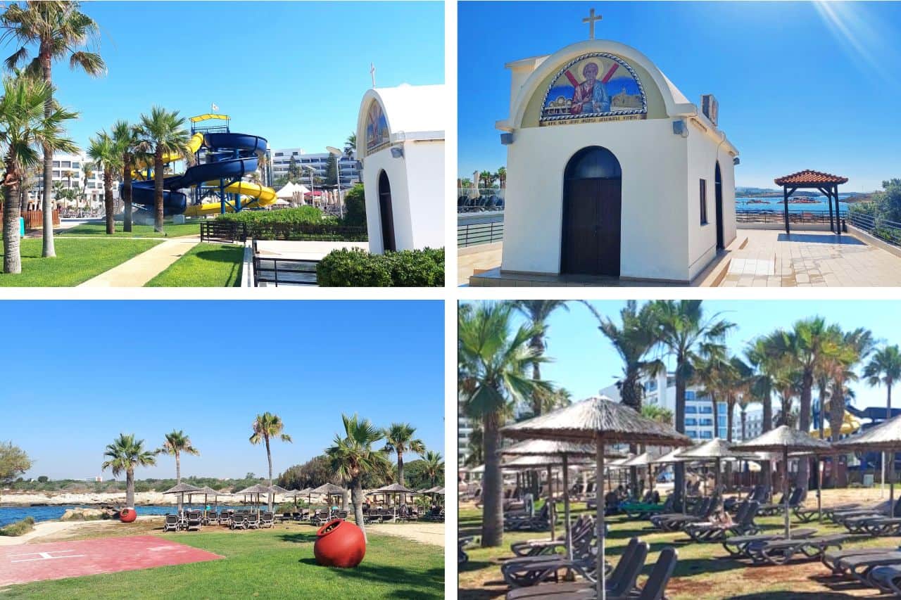 Cyprus, Adams Hotel and beach, Church of Apostolos Andreas