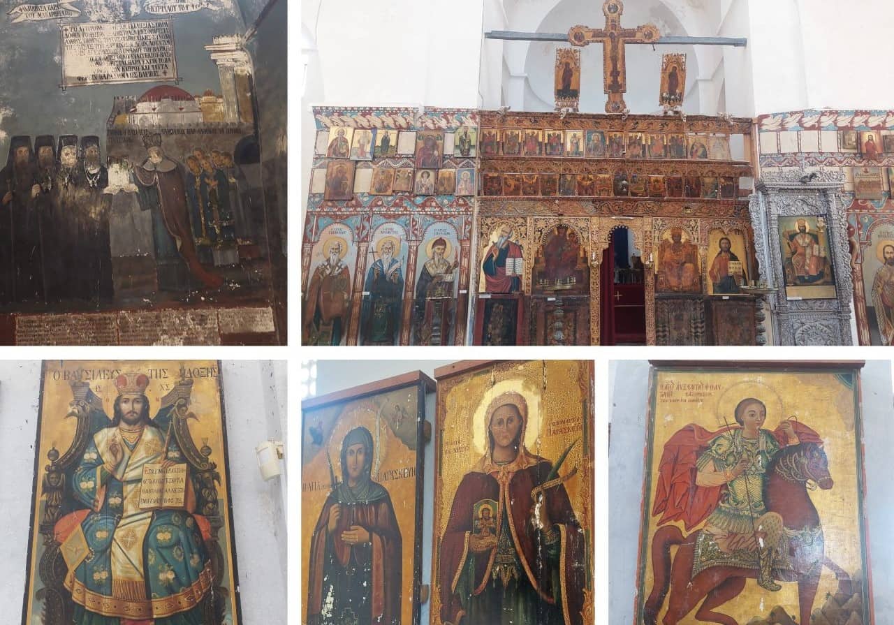 Cyprus, Inside of the Saint Barnaba Monastery