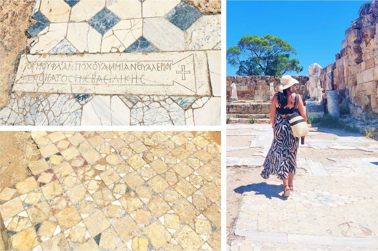 Cyprus, Mosaic floor on the Salamis site