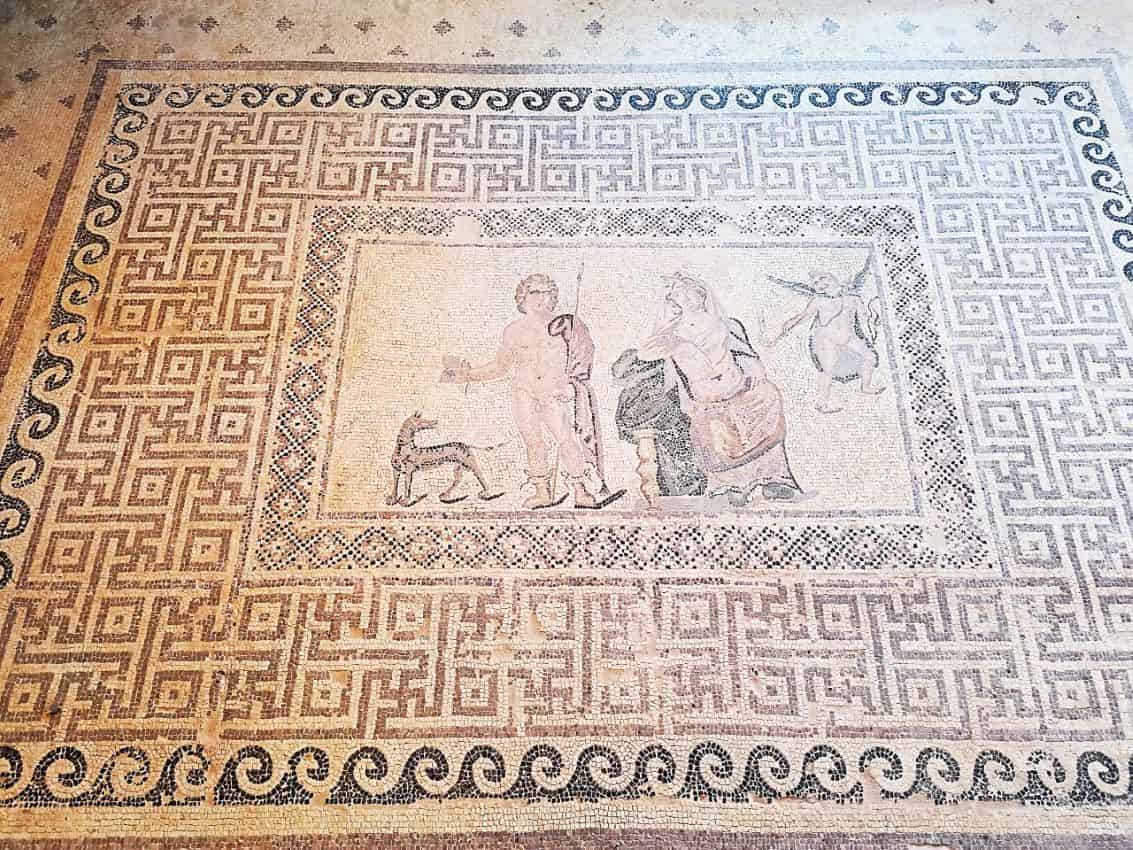 CY Paphos House of Dionysos, Phaedra and Hippolytos, room 6