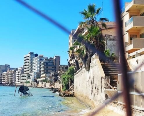 Cyprus, Varosha, the city of ghosts . Varoša, grad duhova, Kipar