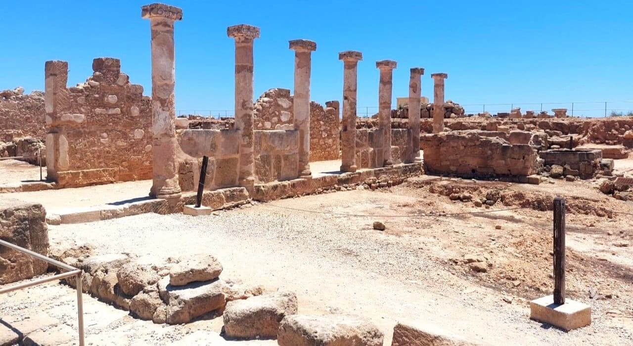 Cyprus, Paphos columns