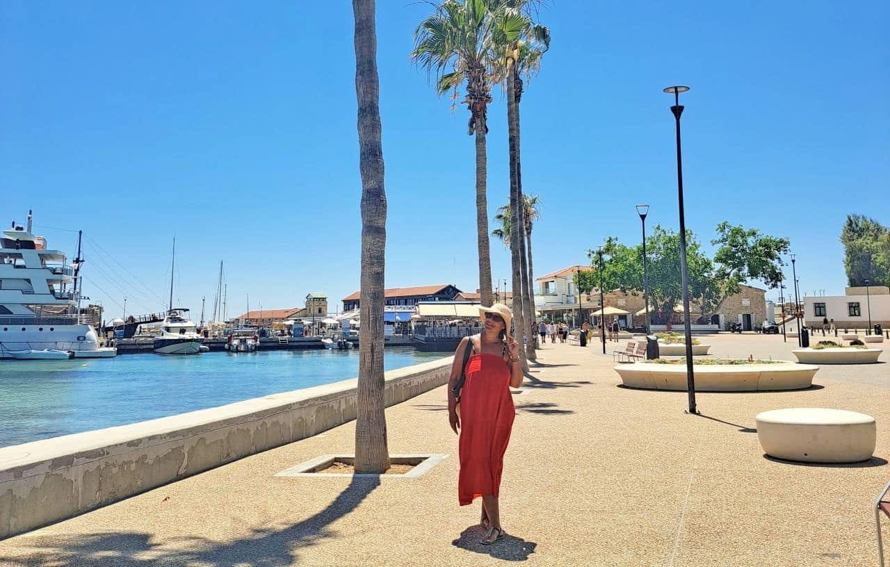 Cyprus, Paphos promenade