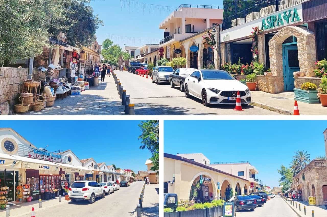 Cyprus, Famagusta, main street Liman Yolu