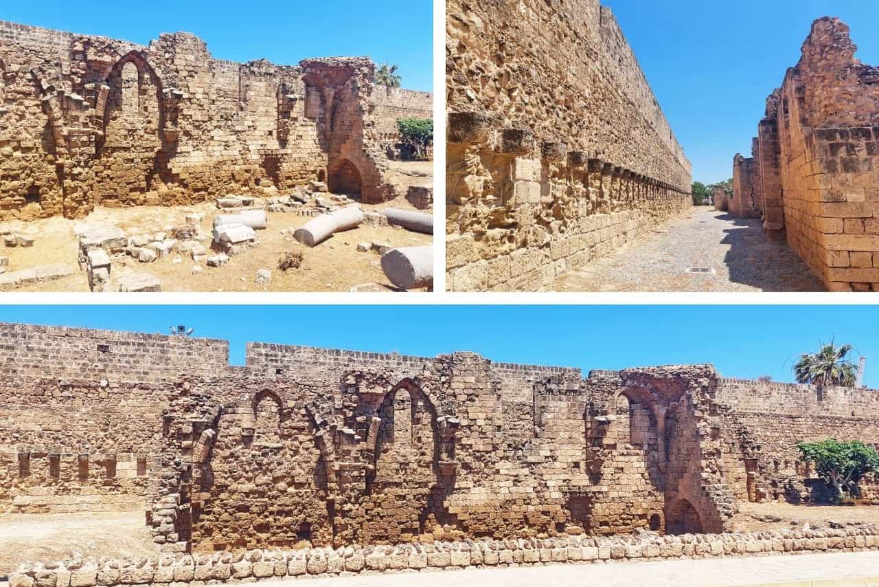 North Cyprus, Old Town, remains of the St. Anthony Hospital