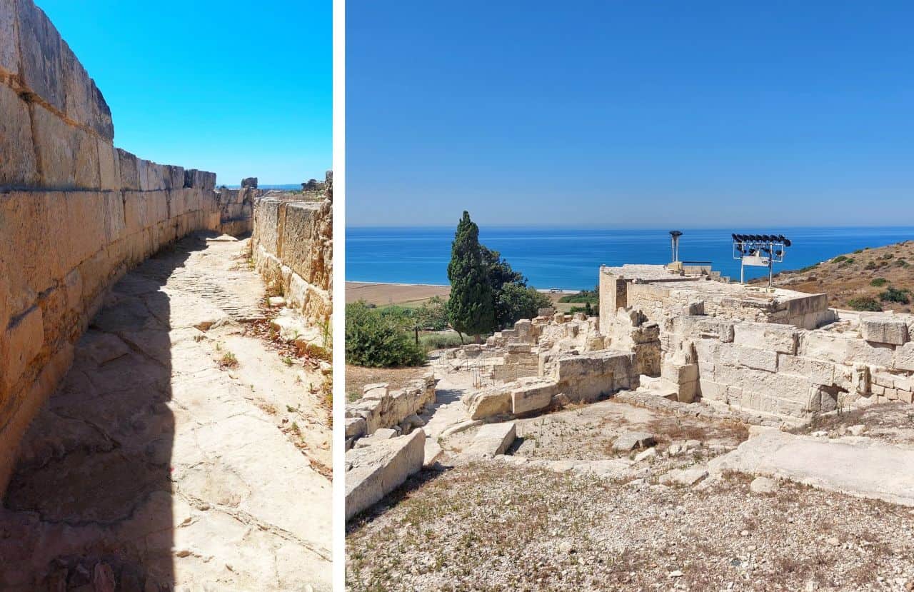 Cyprus, Kourion, path to the Greco-Roman Theatre