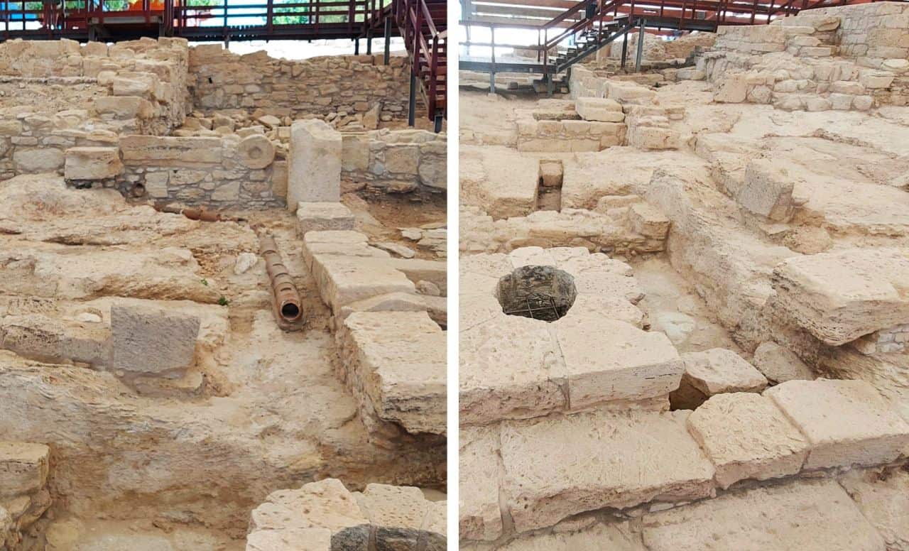 Cyprus, Kourion, ruins of the House of Eustolios. Kipar, Kurion