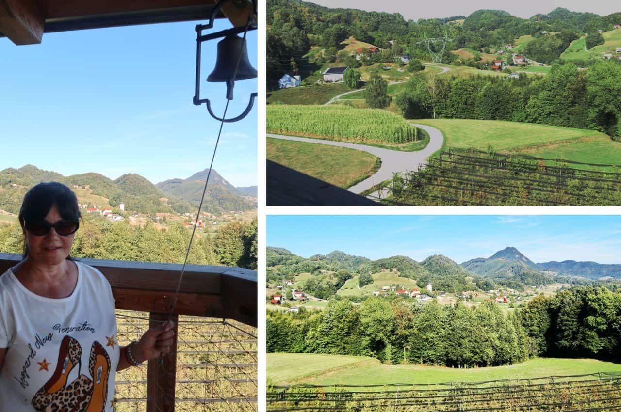 Slovenia, Pomona Estate, the view from the viewpoint