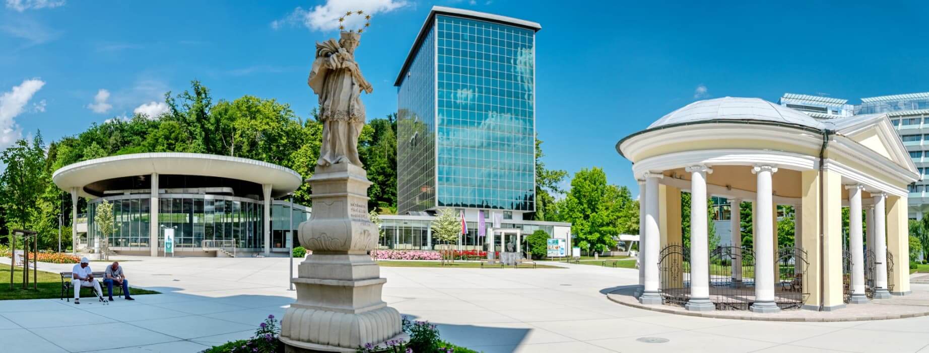 Rogaška, Pivnica magnezijuma, Medicinski centar, i Temple paviljon, foto promo