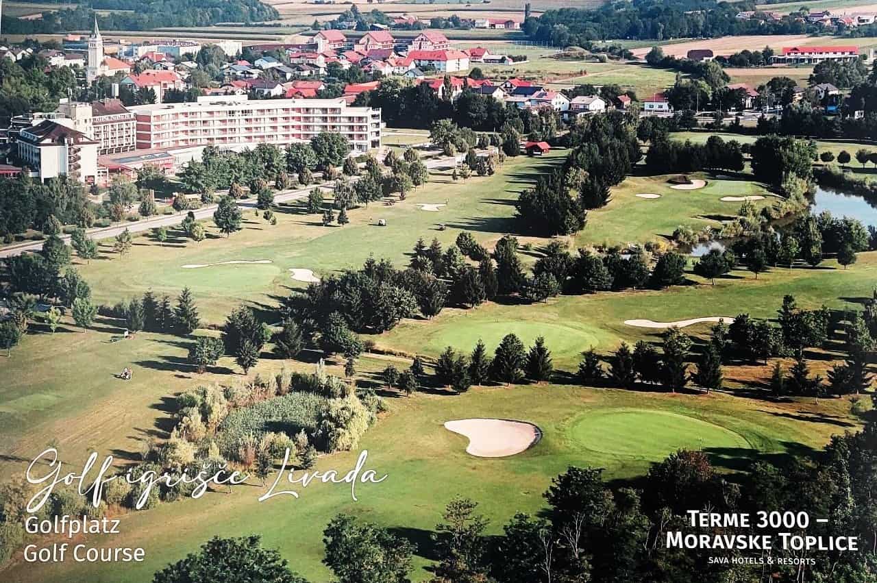 Moravske Toplice, Golf course Livada, source Golf course
