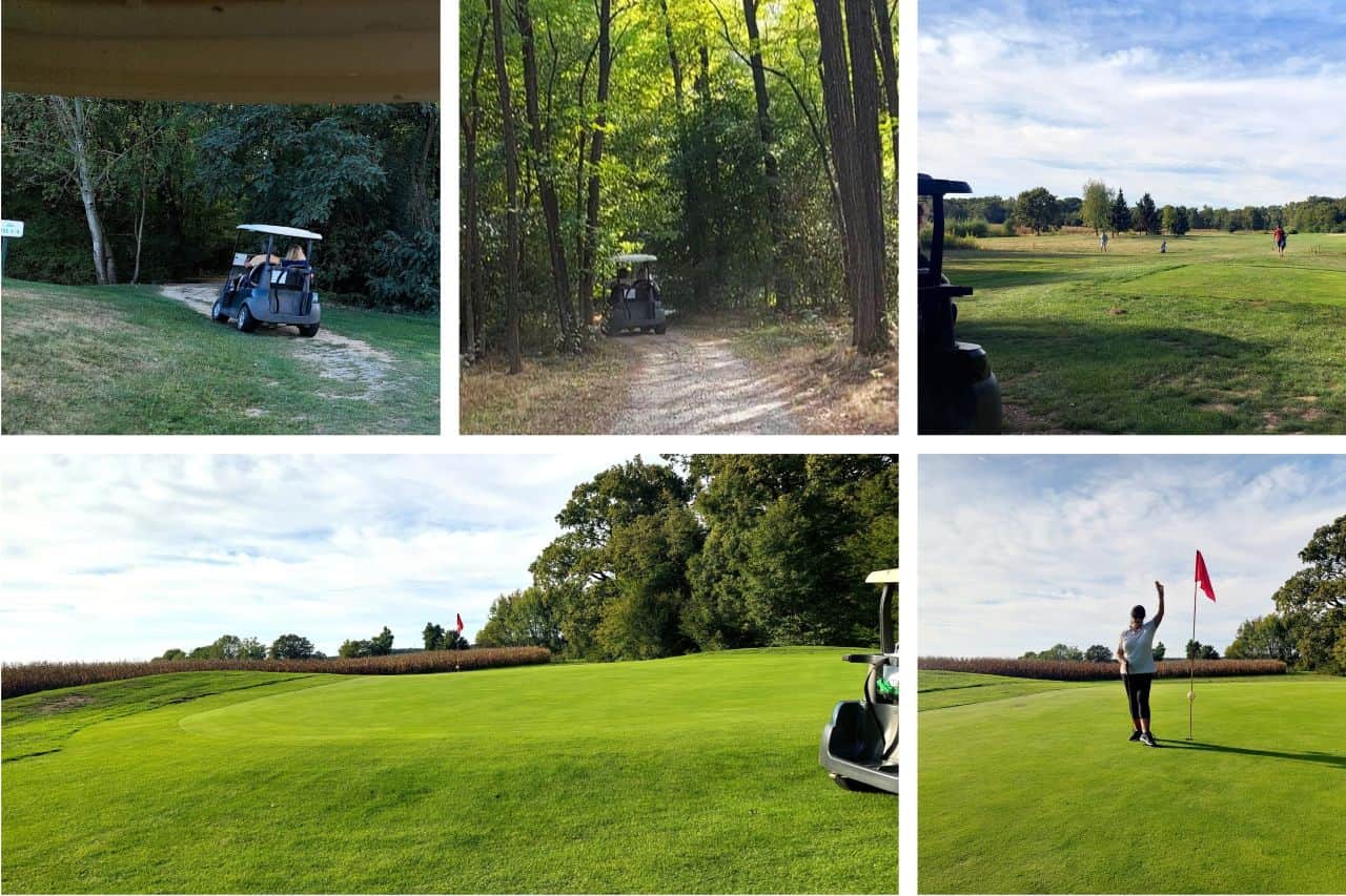 Golf Course Livada and the 9th hole