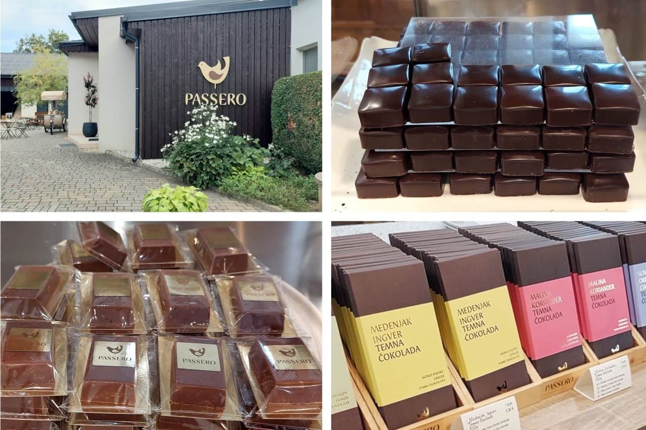 Moravske Toplice, Passero chocolates, Prekmurje