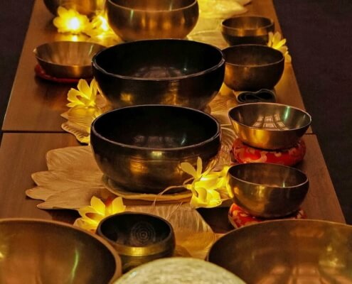 Tibetan singing bowls