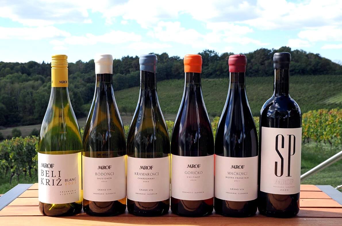 Best wines of Marof winery