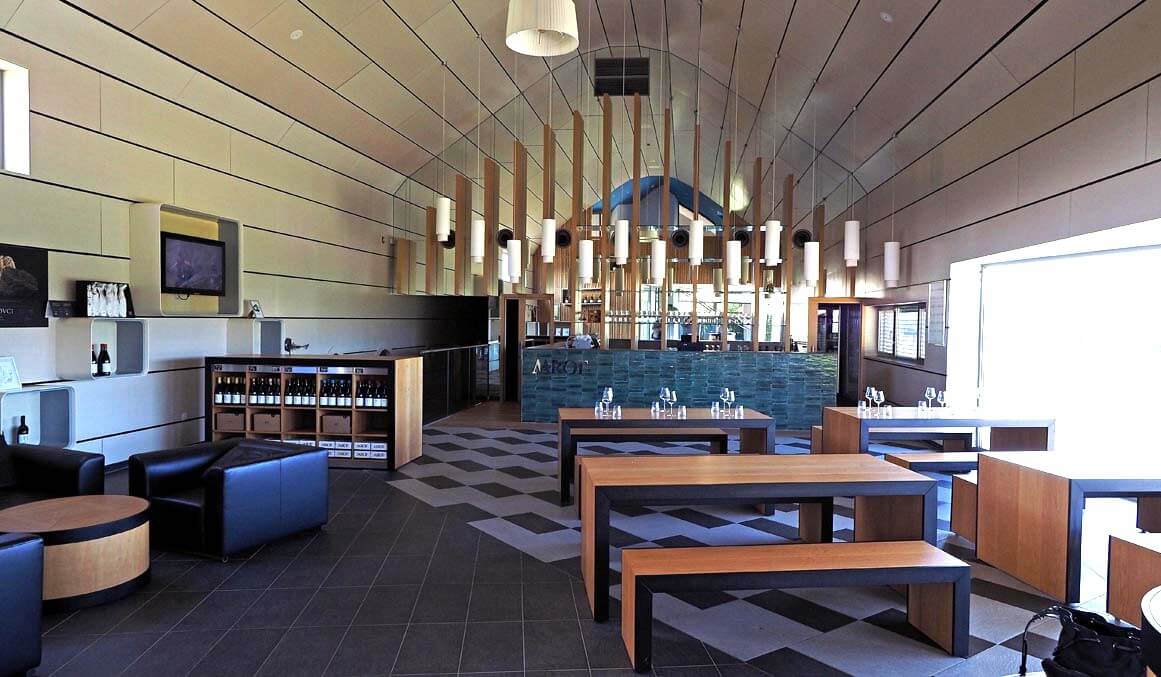 Degustation hall of the Vinska klet Marof, photo Nikola Zoko